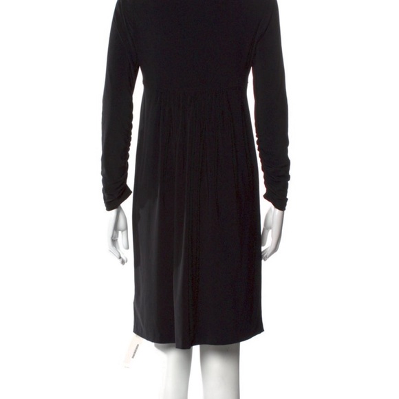 Norma Kamali Black Dress Medium - Picture 3 of 3